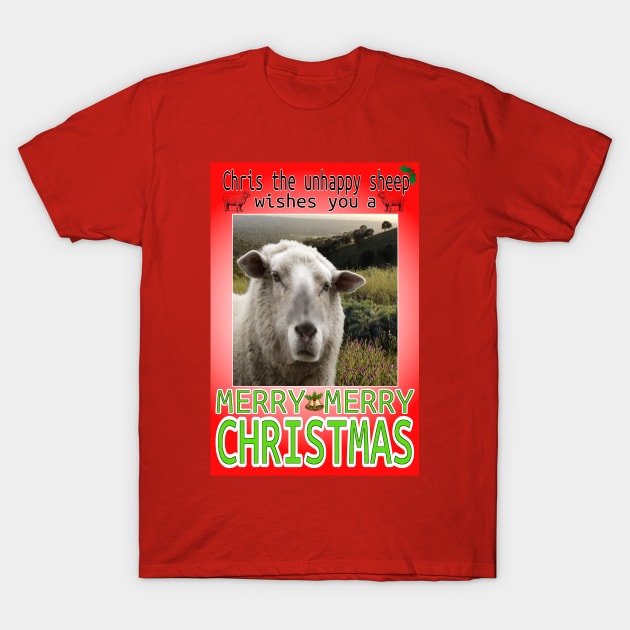 Father Ted Christmas Sheep T-Shirt by Loganferret